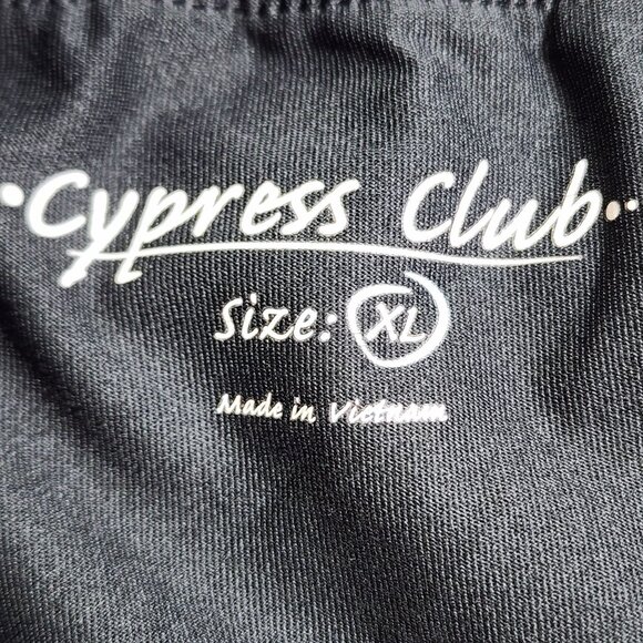 Cypress Club Women’s XL Skort Black White Pattern Built-In Shorts Activewear - Picture 4 of 7